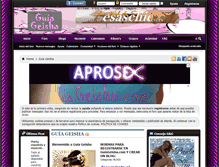 Tablet Screenshot of guiageisha.com